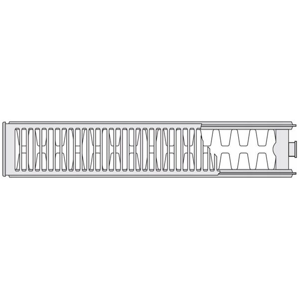 Renovation radiator INVENA K22 550 x 1200, side outlet