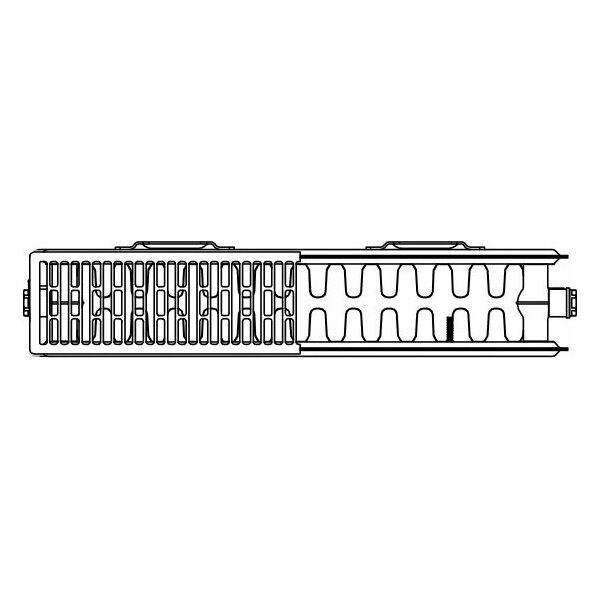 Renovation radiator INVENA K22 550 x 1200, side outlet