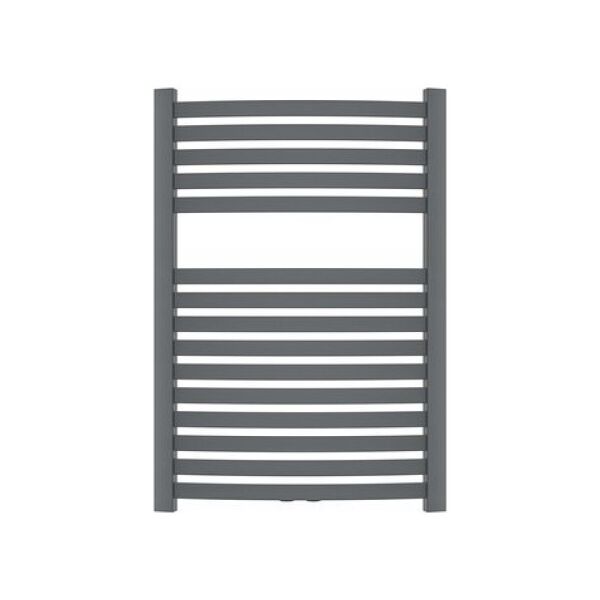 Towel dryer INVENA, 800 x 540 mm, steel, graphite color.