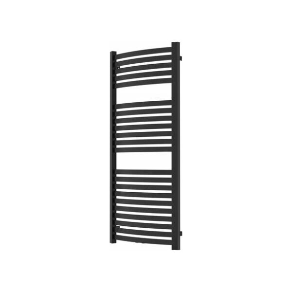 Towel dryer INVENA, 1200 x 540 mm, steel, black