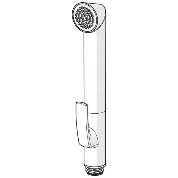 Bidet shower ORAS OPTIMA, chrome color.