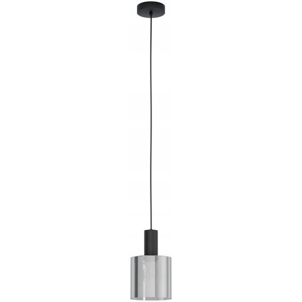 Pendant lamp EGLO Gorosiba, 1 x E27, 40W, black, o15 x h110 cm