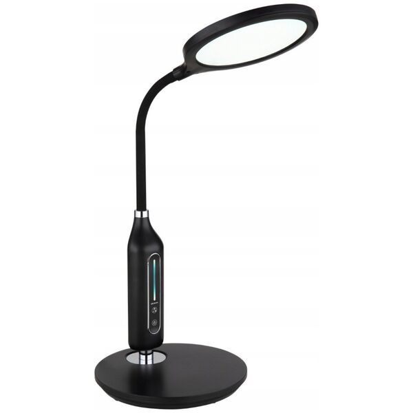 LED table lamp GLOBO FRUGGY, 9W, CCT 3000/4000/6500K, 800lm, DIM, black, 41x30x18cm