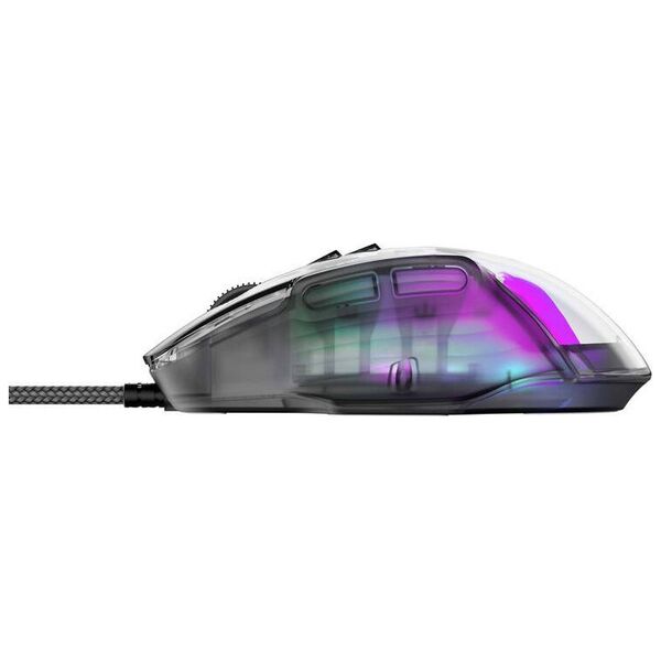 Przewodowa mysz gamingowa HAVIT MS1011SE (transparentna/czarna)
