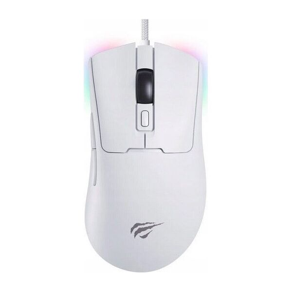 Przewodowa mysz gamingowa HAVIT MS966 RGB (biała)