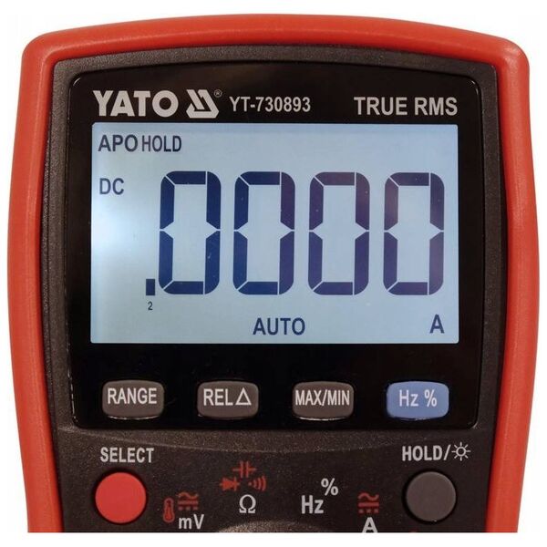 Yato YT.TRUE RMS LCD DIGITAL METER 19999