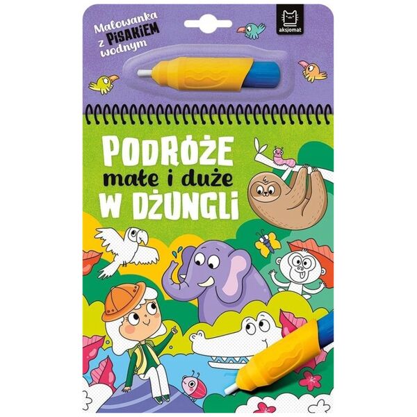 Malow.z pisak.wod.Podr.małe i duże W dżungli 39815