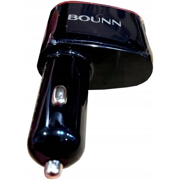 Bounn Åadowarka samochodowa USB 3.0 szybka mocna + gniazdo zapalniczki 12V/24V
