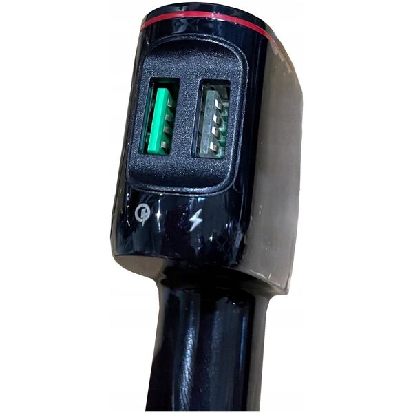 Bounn Åadowarka samochodowa USB 3.0 szybka mocna + gniazdo zapalniczki 12V/24V