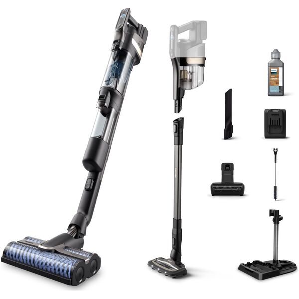 Odkurzacz pionowy Philips Vacuum cleaner - broom Philips AquaTrio Cordless 9000 XW9383/01