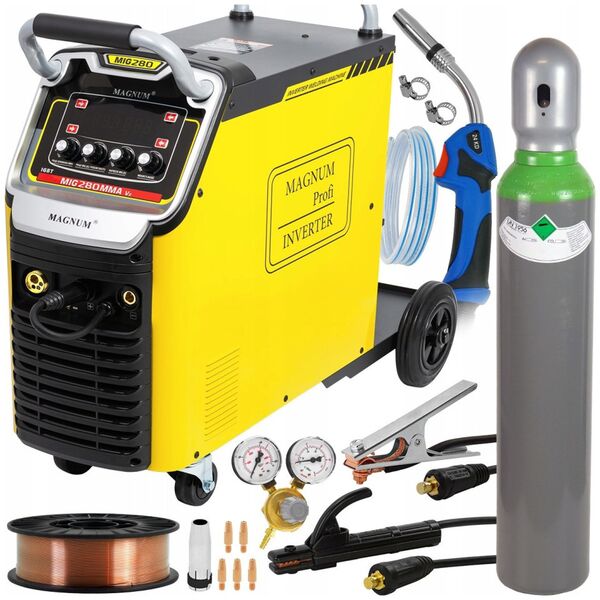 Sourcing SEMI-AUTOMATIC SPAW.INV. MIG-280 MMAV2 IGBT 4x4, 300A/60% 400V, MB24/5, GP50, MIT, KABLE MMA, D300, W16P5