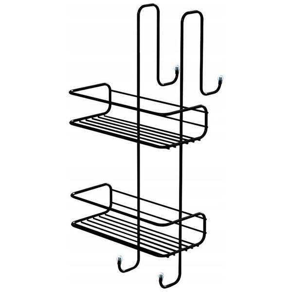 Koszyk prysznicowy Gedy TITO SHOW CADDY HANG 2 BASK 22X24X49 BL