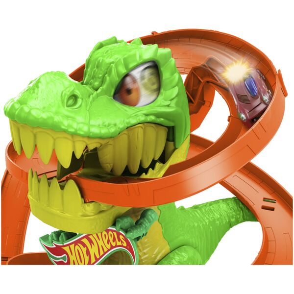 Mattel HW rinkinys „Dinozauras gaisrinėje“ (JBM73)