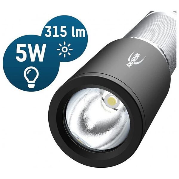 Φακός Ansmann Ansmann LED Καθημερινή χρήση 300B με 2xBaby C 1600-0430 14082640 4013674179190