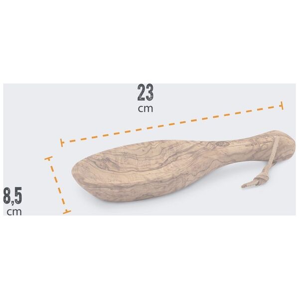 Petromax Płaska Miska z Drzewa Oliwnego Petromax 23 Cm