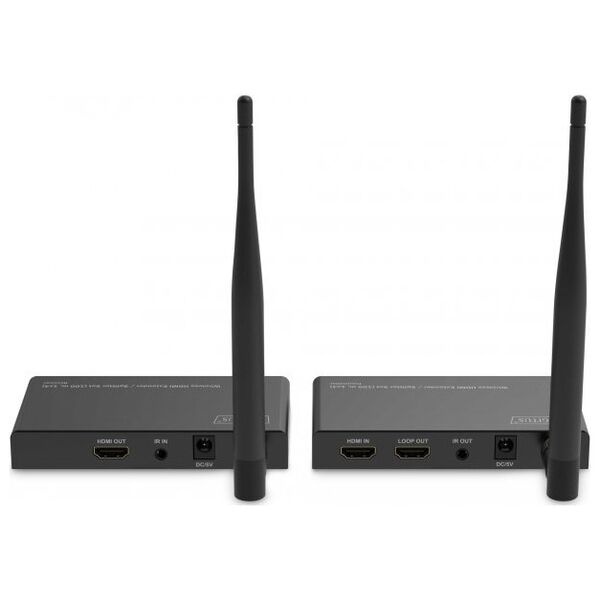 Digitus Digitus DS-55346 Wireless HDMI Extender Σετ FullHD 100m Σύστημα μετάδοσης σήματος AV 14215407 4016032496618