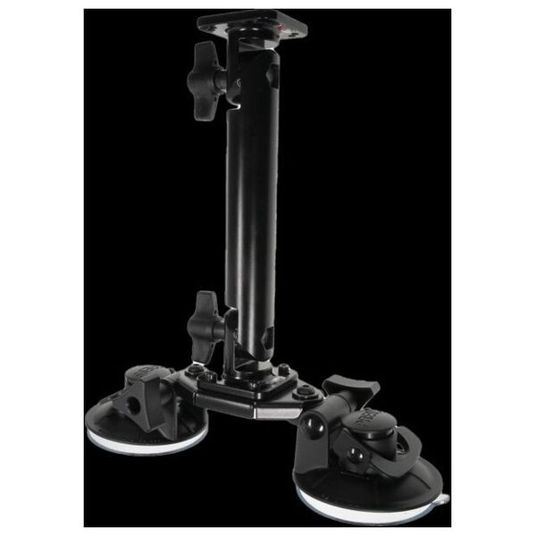 Brodit Dual Suction Cup Mount with Base Mount 8''