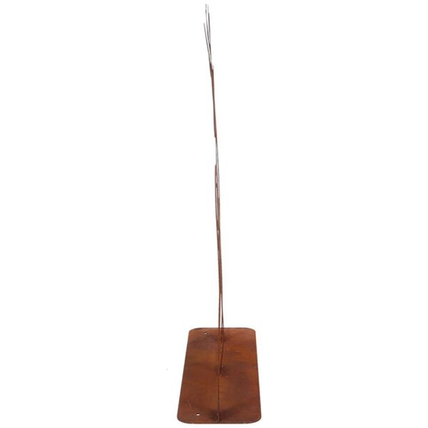 DECORATION DEER RUST 38X10X46.8CM