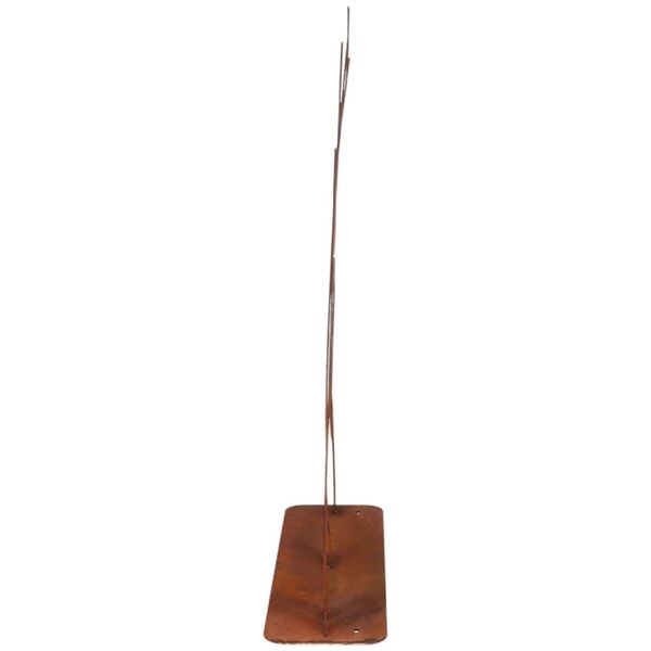 DECORATION DEER RUST 38X10X46.8CM