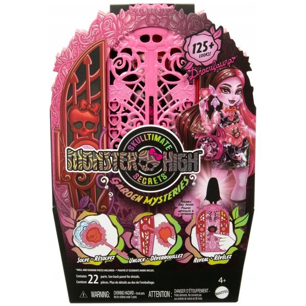 Monster High Skulltimates Surprise Set - Draculaura, Midnight Garden Series (HYT72)