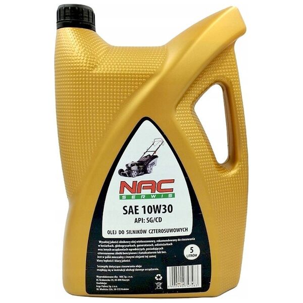 NAC LAWNMOWER OIL 10W30 5L 4-STROKE