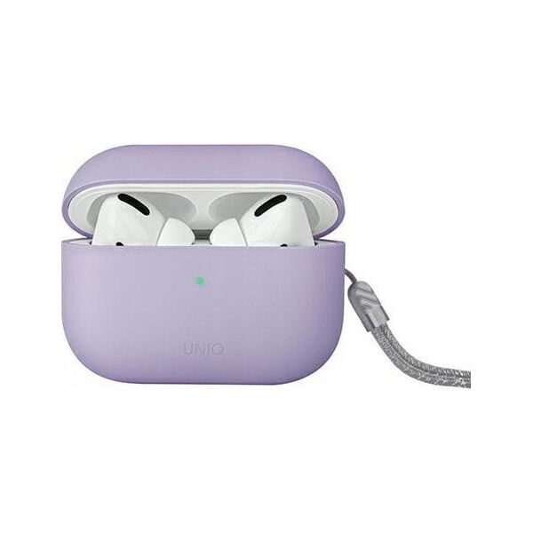 Uniq UNIQ etui Lino AirPods Pro 2 gen Silicone liliowy/lilac lavender