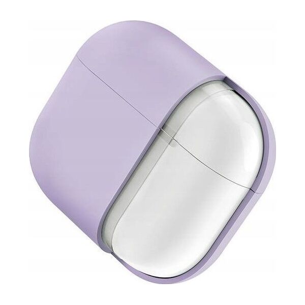 Uniq UNIQ etui Lino AirPods Pro 2 gen Silicone liliowy/lilac lavender