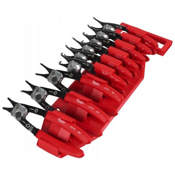 Milwaukee MILWAUKEE SZCZYPCE SEGERA ZESTAW 9szt.