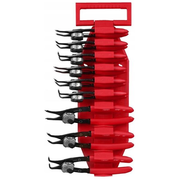 Milwaukee MILWAUKEE SZCZYPCE SEGERA ZESTAW 9szt.