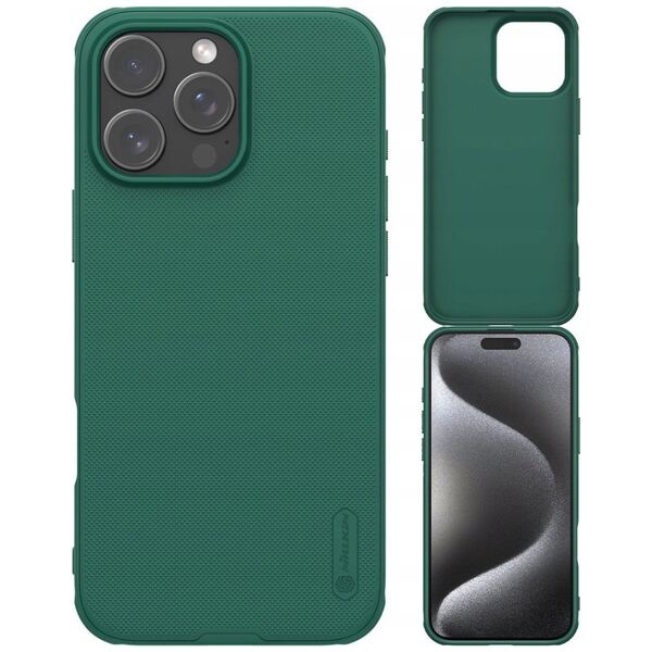 Nillkin Etui Nillkin Super Shield Pro Apple iPhone 16 Pro zielony