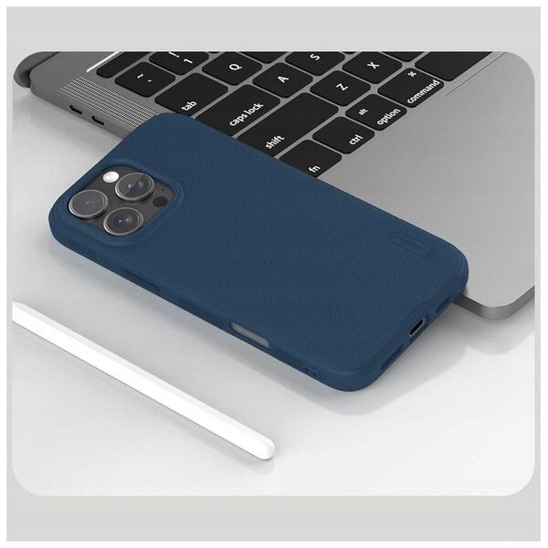 Nillkin Etui Nillkin Super Shield Pro Apple iPhone 16 Pro Max niebieski