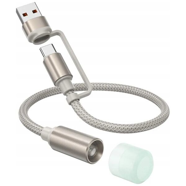 HOCO kabel USB A / Typ C do LED light UA38C złoty