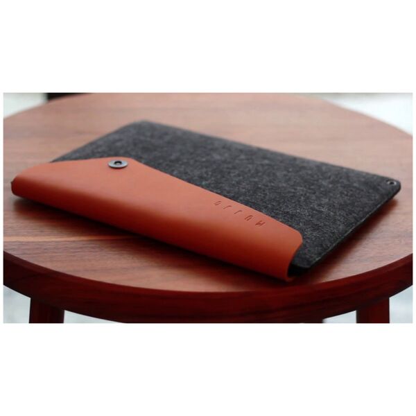 Mujjo MUJJO Sleeve for 12" Macbook - Tan 10161940 8718546170904
