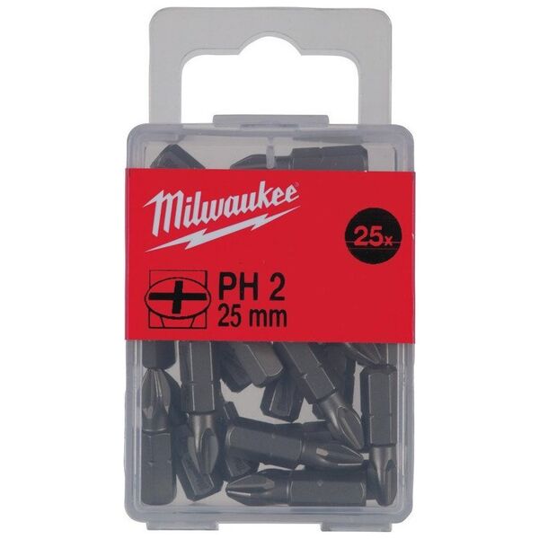 Milwaukee MILWAUKEE TIP PH3 x 25mm/25pcs. Scr