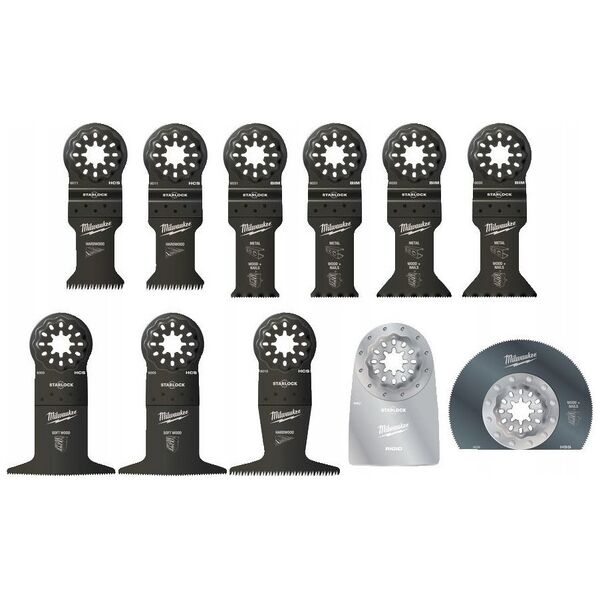 Milwaukee MILWAUKEE MT SAW BLADE SET 11 pcs.