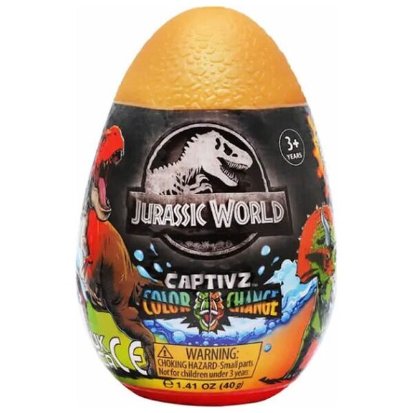 CAPTIVZ CAPTIVZ αυγό slime με φιγούρα δεινοσαύρου Jurassic Color Change, ποικιλία, 502 14185608 840148209084