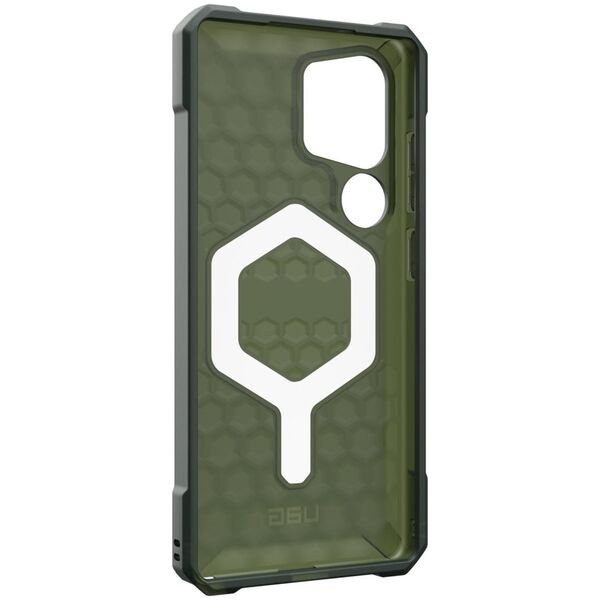 UAG Essential Armor Magnet -  obudowa ochronna do Samsung Galaxy S25 Ultra 5G z wbudowanym modułem magnetycznym (olive)