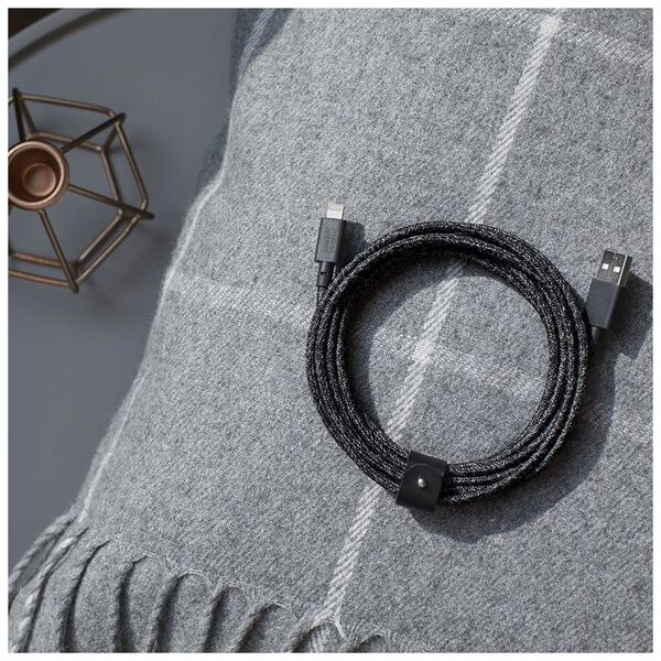 Native Union USB Native Union Belt Cable - Καλώδιο Lightning με δερμάτινο κούμπωμα 1,2m (cosmos) 7532303 4895200436300
