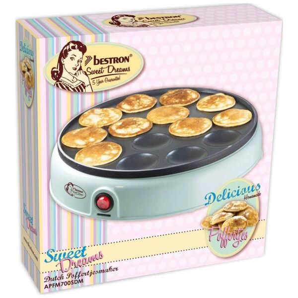 Bestron Bestron Naleśnikarka do holenderskich poffertjes APFM700SDM, 800 W