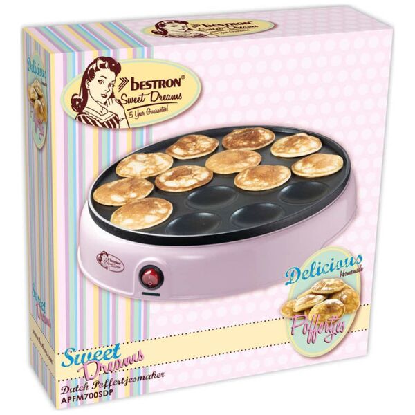 Bestron Bestron Naleśnikarka do holenderskich poffertjes APFM700SDP, 800 W