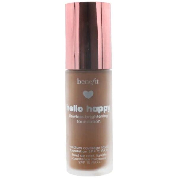 Benefit Benefit, Hello Happy, Brightening, Liquid Foundation, 11, Dark Neutral, SPF 15, 30 ml για γυναίκες 13079300 602004105691