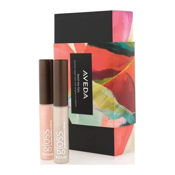 Σετ δώρου Aveda 2020 Aveda: Feed My Lips, Natural, Shining, Lip Gloss, Gold Shimmer, 2,5 ml + Feed My Lips, Natural, Shining, Lip Gloss, Rose Gold, 2,5 ml για γυναίκες 13081412 18084020869