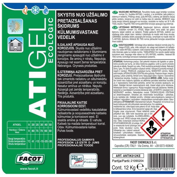 Febi Bilstein ANTIFREEZE LIQUID FACOT ANTIK012KE