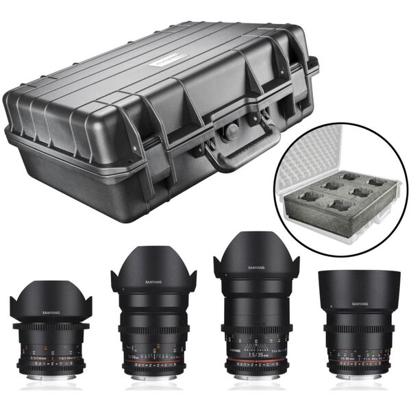 Samyang Samyang Video DSLR βασικό σετ II φακός Sony E 14088240 4056929219838