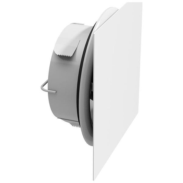 Lindab Airy frontplade kvadratisk AIRYFP-SQUA 125 mm RAL9003