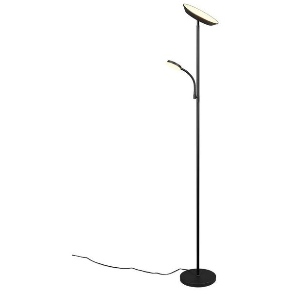 LED floor lamp REALITY SPECTER, 17+4,5W 2700-4000-6500K 1900+450lm DIM, black sp, O25x178cm