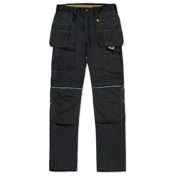 Men's work trousers CAT 1810099, black, size 38/34