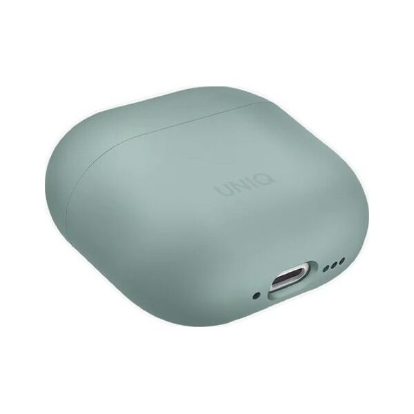 UNIQ Lino - etui silikonowe do AirPods 4 zielony - Gwarancja bezpieczeństwa. Proste raty. Bezpłatna wysyłka od 170 zł.