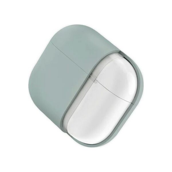UNIQ Lino - etui silikonowe do AirPods 4 zielony - Gwarancja bezpieczeństwa. Proste raty. Bezpłatna wysyłka od 170 zł.