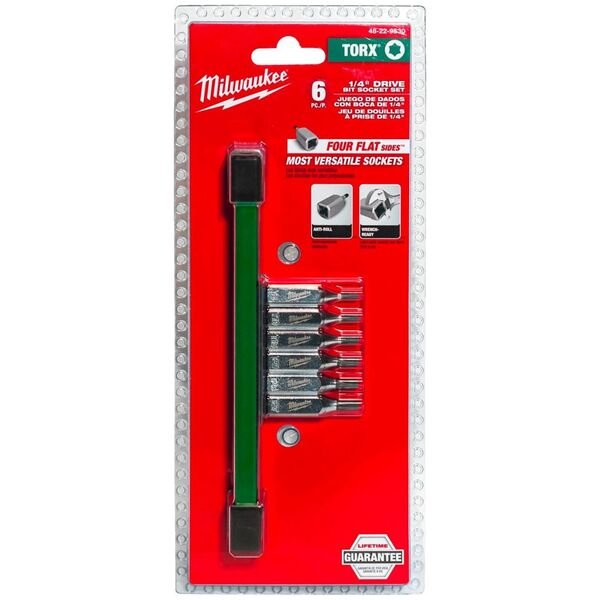 MBG - PIOTR KIŹLIŃSKI MILWAUKEE SHANK SOCKETS 6 τεμ 14224255 4058550000000